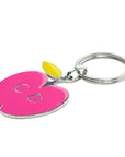 CHRISTIAN DIOR Apple Motif Keychain Other Accessory