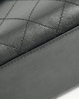 CHANEL 1997–1999 2.55 Matelassé Chain Caviar Skin Shoulder Bag