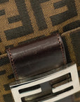 FENDI Zucca Mamma Baguette Shoulder Bag