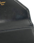 CARTIER Kiss Lock Tri-Fold Wallet