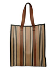 BURBERRY Stripe Tote Bag