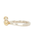 TIFFANY & CO. SV925 K18YG Love Knot Ring