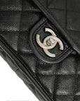 CHANEL 2012-2013 Matelasse Caviar Skin Coco Mark Chain Shoulder Bag