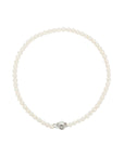 TASAKI Sterling Silver Pearl (Main Stones: 6.5-6.8mm) 30.9g Necklace