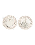 Vintage-Style Rhinestone Earrings