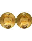 CHANEL 1995 Coco Pink Gold Earring