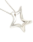 TIFFANY & CO. SV925 Open Star Necklace
