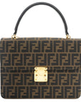 FENDI Zucca Pattern Handbag
