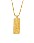 CHRISTIAN DIOR Trotter Line Stone Necklace