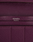 HERMES Bearn Saffre Crocodile Long Wallet