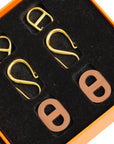 HERMES Oh! My Yon Chaine d'Ancre Swing Earrings