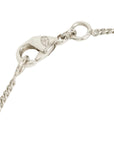CHANEL Coco Mark Square Rhinestone Reversible Necklace