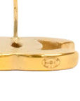 CHANEL Coco Mark Rainbow Color Earrings