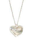 TIFFANY & CO. SV925 Curved Heart Necklace