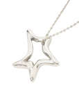 TIFFANY & CO. SV925 Open Star Necklace