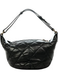 CHANEL 2005-2006 Coco Mark Wild Stitch Lambskin Shoulder Bag