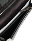 CHANEL Matelassé Tweed Bi-fold Long Wallet