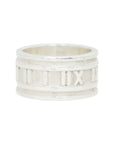 Tiffany & Co. Sterling Silver 925 Atlas 1995 Ring