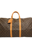 LOUIS VUITTON Monogram Keepall 55 Boston Handbag / Travel Bag M41424