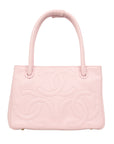 CHANEL 2004–2005 Triple Coco Caviar Leather Handbag