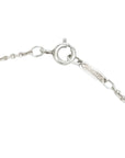 TIFFANY & CO. SV925 K18YG Signature Cross Necklace