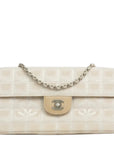 CHANEL 2000–2002 Coco Mark New Travel Line Nylon Shoulder Bag