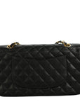 CHANEL 2004-2005 Matelassé 25W Chain Shoulder Bag in Caviar Skin