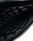 YVES SAINT LAURENT Cassandra Leather Black Gold Handbag