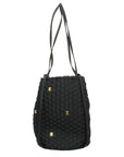 SALVATORE FERRAGAMO Vara Fabric Backpack/Shoulder Bag