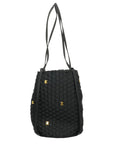 SALVATORE FERRAGAMO Vara Fabric Backpack/Shoulder Bag