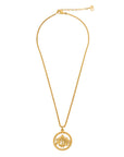 CHRISTIAN DIOR Round Circle Necklace