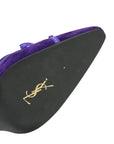 YVES SAINT LAURENT Pumps with Blue Ribbon