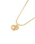CHRISTIAN DIOR CD Logo Necklace