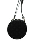 LOUIS VUITTON Monogram Little Papillon Satin Noir Handbag M92352