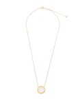 TIFFANY & CO. AU750 T Two Circle Diamond Necklace