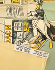 HERMES Carre 90 "Bull & Mouth" Mail Coach Silk Scarf
