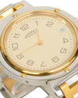 HERMES Clipper Classic YG Combination Boys 34 mm Watch