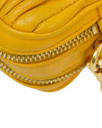 MIU MIU Matelassé Chain Shoulder Bag