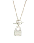 HERMES Ag925 Amulet Constance Necklace