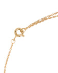 TIFFANY & CO. AU750 T Two Circle Diamond Necklace