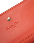 CHRISTIAN DIOR Lady Dior Cannage Chain Wallet Long Wallet / Handbag 2Way