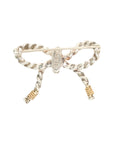 TIFFANY & CO. SV925 K18YG Ribbon Brooch