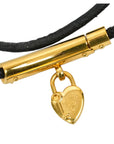 HERMES Vivier Heart Padlock Choker