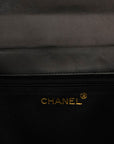 CHANEL 1986-1988Matelasse Chain Coco Mark Lambskin Shoulder Bag