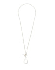 HERMES Ag925 Amulet Étrier Necklace