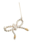 TIFFANY & CO. SV925 K18YG Ribbon Brooch