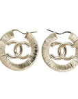 CHANEL Rhinestone Earrings