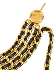 CHANEL Coco Mark Coin Triple Chain Belt