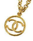 CHANEL Coco Mark Chain Necklace