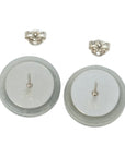 CHANEL Silicone Coco Mark Earrings